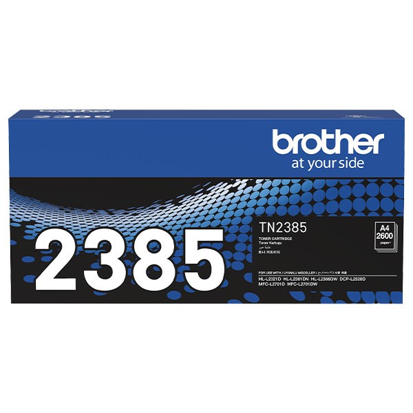 Brother TN-2385 (dành cho Brother MFC-L2701DW/HL-L2366DW/HL-L2361DN/HL-L2321D/DCP-L2520D/DCP-L2701D)