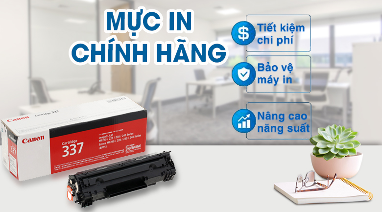 Chất lượng hộp mực Cartridge Canon 337 (dành cho Canon MF241d) Chất lượng hộp mực Cartridge Canon 337 (dành cho Canon MF241d)