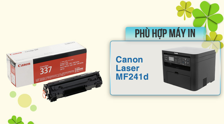Hộp mực Cartridge Canon 337 (dành cho Canon MF241d) Hộp mực Cartridge Canon 337 (dành cho Canon MF241d)