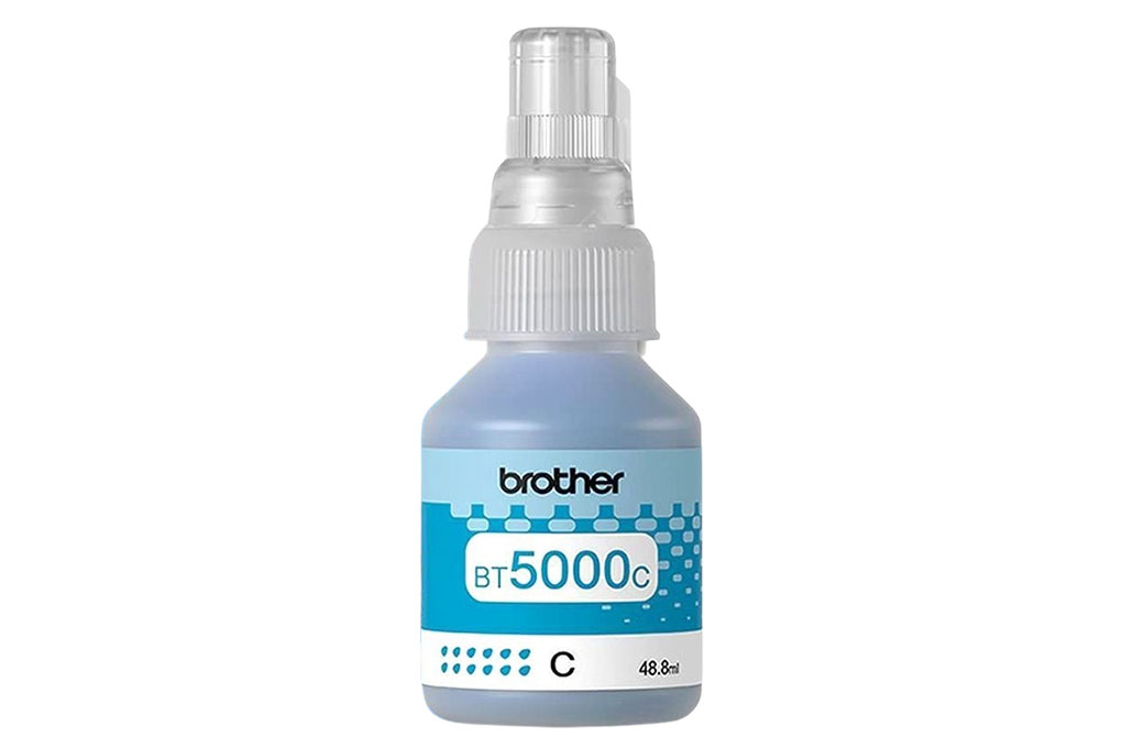 Mực in phun Brother BT5000C Xanh Dương (dành cho Brother T310/T520W/T720DW/T220/T510W/T710W/...) Màu Xanh Dương