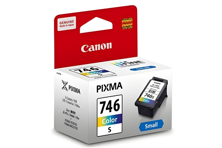 Hộp mực in phun màu Canon CL-746S Xanh, đỏ, vàng (dành cho Canon TR4570s)