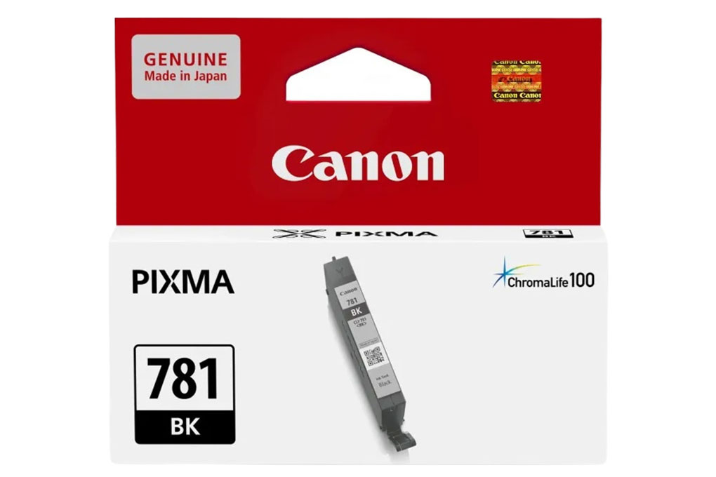 Hộp mực in phun Canon CLI-781 BK/Đen (dành cho TS6370,TS9170,TS707, TS9570) Màu Đen
