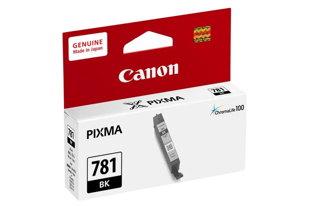 Hộp mực in phun Canon CLI-781 BK/Đen (dành cho TS6370,TS9170,TS707, TS9570) Màu Đen