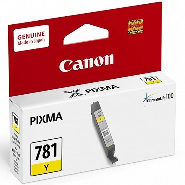 Hộp mực in phun màu Canon CLI-781 Y/Vàng (dành cho TS6370,TS9170,TS707, TS9570)
