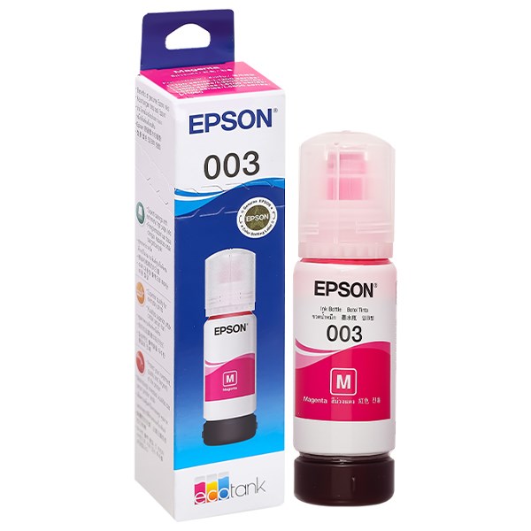 Mực in phun Epson C13T00V300 003 Dye (M) Hồng (dành cho Epson  L1210/L1250/ L3210/L3250/L5290)