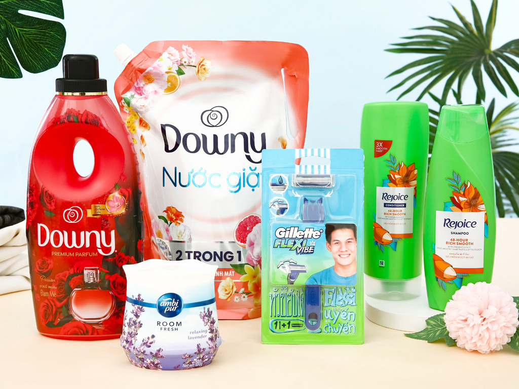 Giỏ quà tết Thơm Mượt Tươi Mới 3