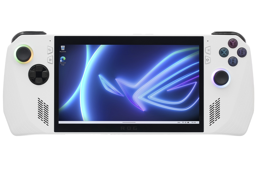 Máy chơi game cầm tay Asus ROG Ally RC71L Ryzen Z1 Extreme/16GB/512GB/120Hz/Win11 (NH001W) Màu Trắng