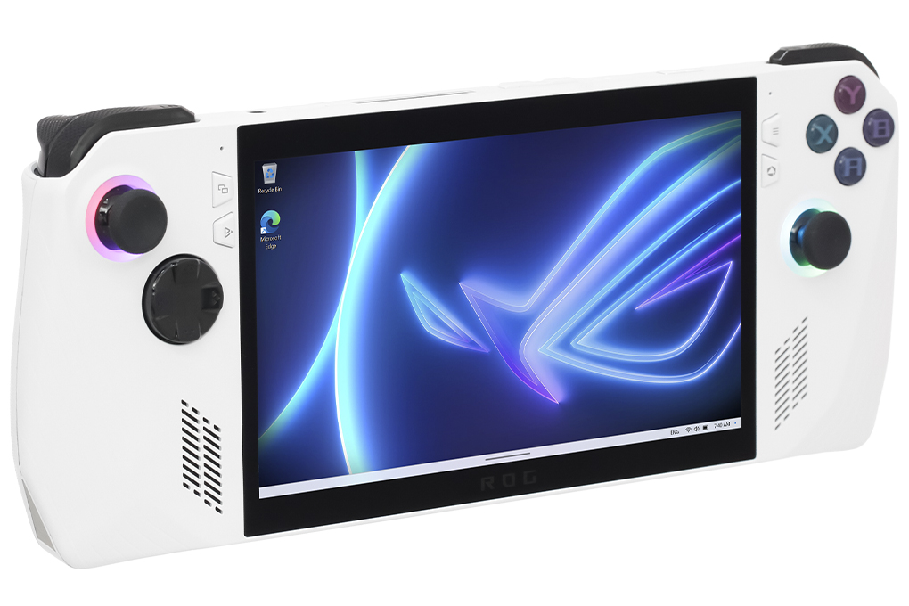 Máy chơi game cầm tay Asus ROG Ally RC71L Ryzen Z1 Extreme/16GB/512GB/120Hz/Win11 (NH001W) Màu Trắng