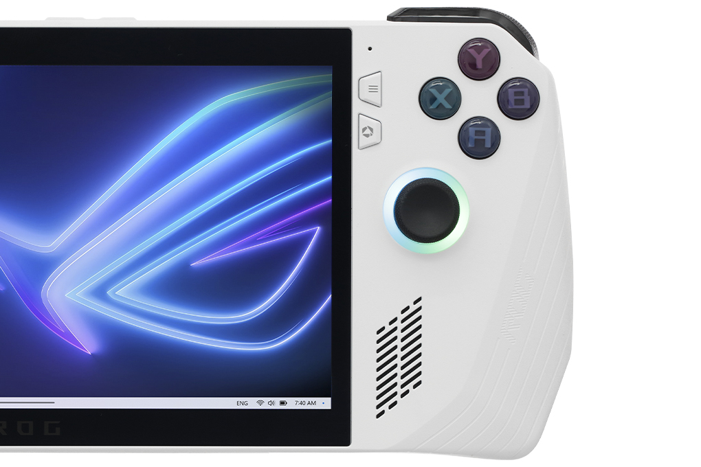 Máy chơi game cầm tay Asus ROG Ally RC71L Ryzen Z1 Extreme/16GB/512GB/120Hz/Win11 (NH001W) Màu Trắng