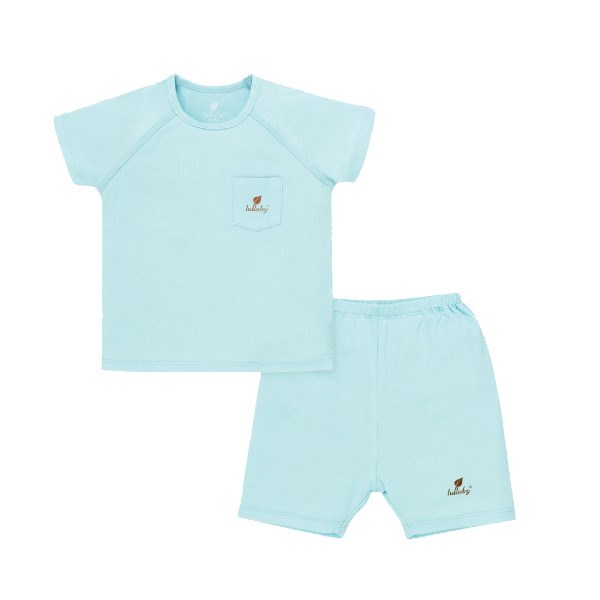 Bộ tay ngắn bé trai Lullaby NH313M màu vàng - AVAKids.com