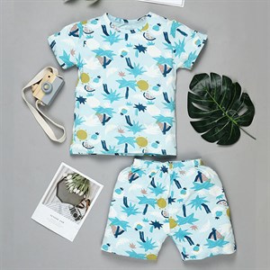 Bộ tay ngắn bé trai Rabity 93.201 - Màu ngẫu nhiên