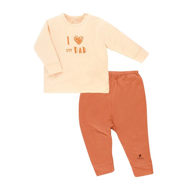 Bộ tay dài bé trai Lullaby NH686P màu xanh - AVAKids.com