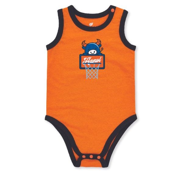 Bodysuit Bé Trai Lullaby Hnb302M Màu Cam