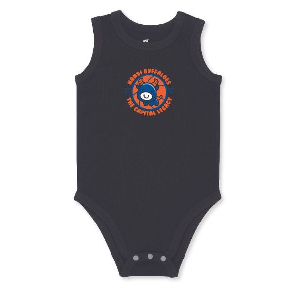 Bodysuit Bé Trai Lullaby Hnb302M Màu Đen