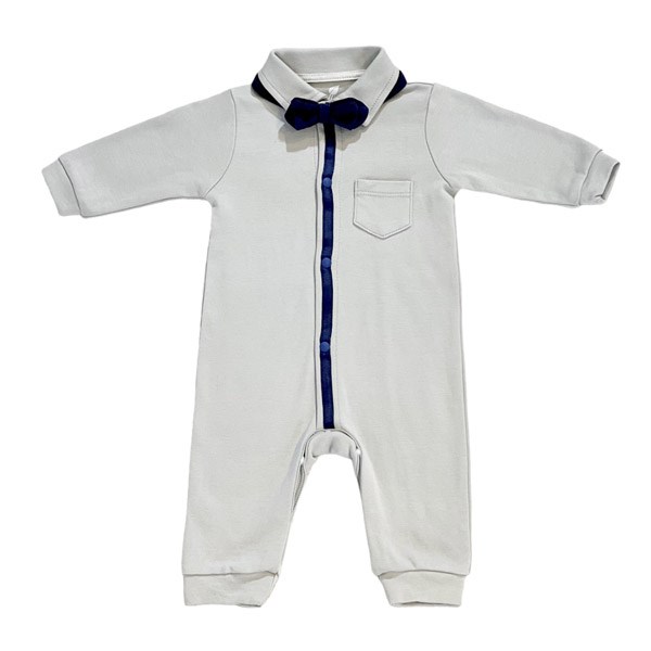 Bodysuit Bé Trai Lullaby Nh881R Màu Xám