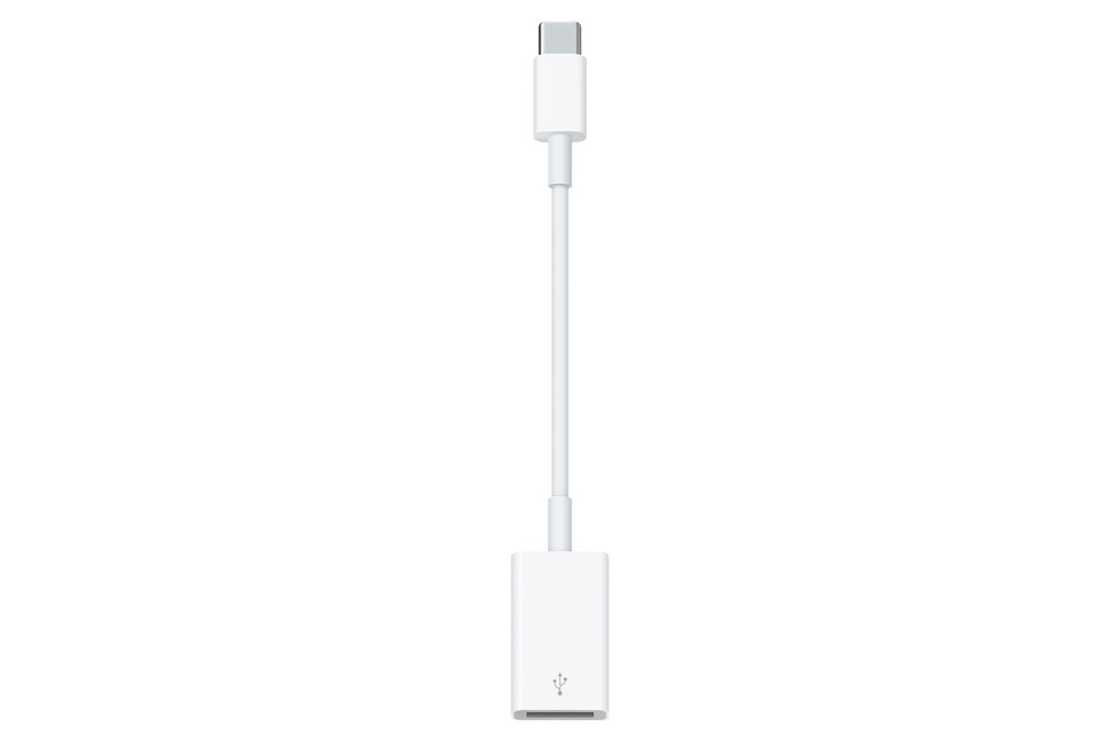 Adapter chuyển đổi Type-C sang USB Apple MJ1M2 Trắng