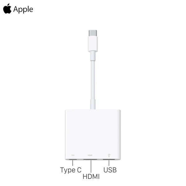 Adapter chuyển đổi Type C sang HDMI/Type C/USB Apple MUF82