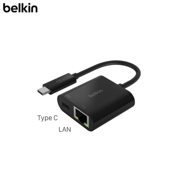 Adapter Chuyển Đổi Type C - Gigabit Ethernet Belkin Inc001