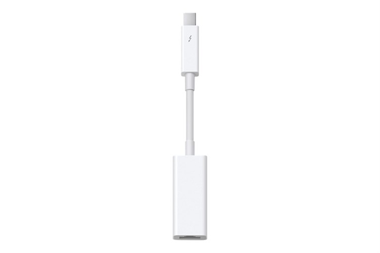 Cáp chuyển đổi Thunderbolt sang Gigabit Ethernet Apple MD463 Màu Trắng