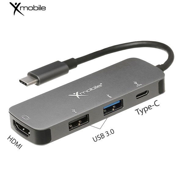 Adapter Chuyển Đổi Type C 4 In 1 Xmobile Ds122F