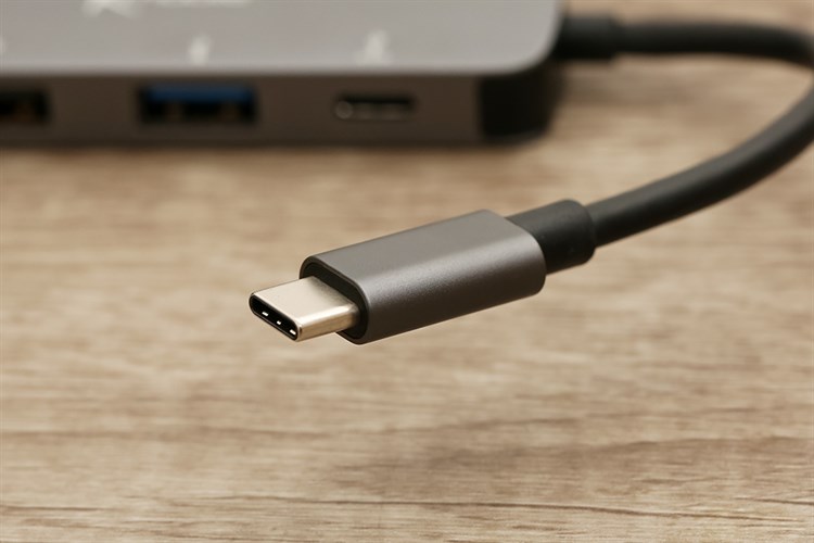 Adapter chuyển đổi Type C 4 in 1 Xmobile DS122F Màu Xám
