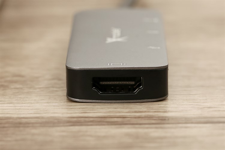 Adapter chuyển đổi Type C 4 in 1 Xmobile DS122F Màu Xám