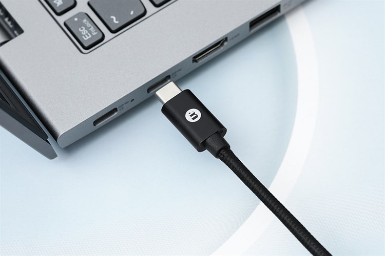 Adapter chuyển đổi USB C 5 in 1 Mazer UC2MULTI7001C Màu Đen