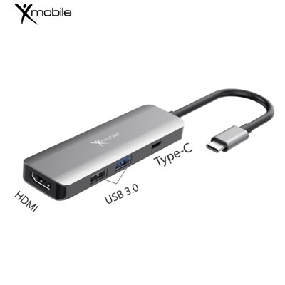 Adapter chuyển đổi Type C 4 in 1 Xmobile DS606H