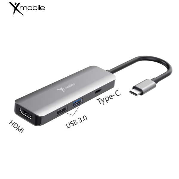 Adapter Chuyển Đổi Type C 4 In 1 Xmobile Ds606H