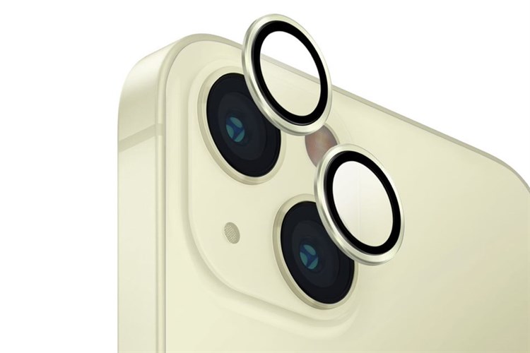 Miếng dán camera iPhone 15/15 Plus OPTIX ALUMINIUM UNIQ