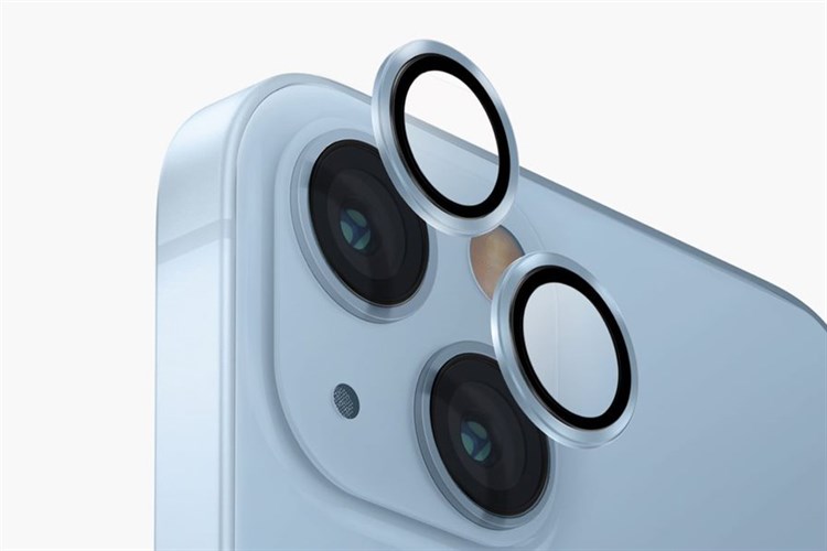 Miếng dán camera iPhone 15/15 Plus OPTIX ALUMINIUM UNIQ