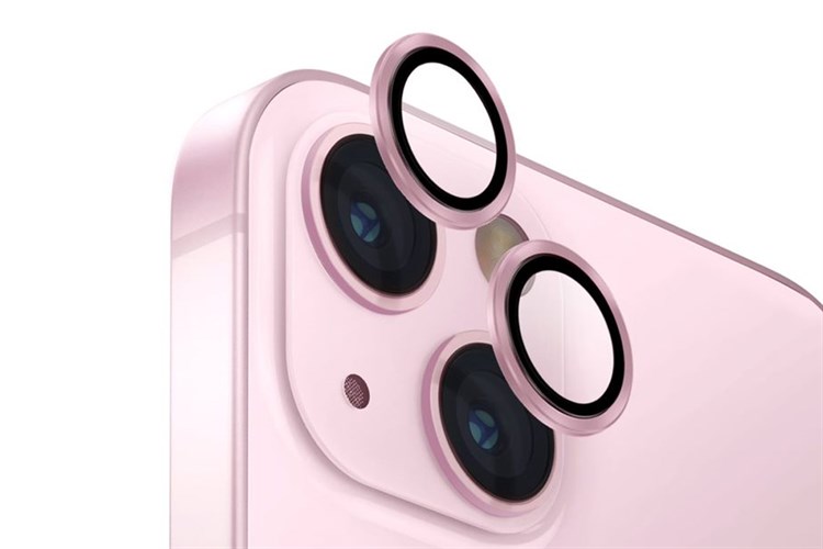 Miếng dán camera iPhone 15/15 Plus OPTIX ALUMINIUM UNIQ