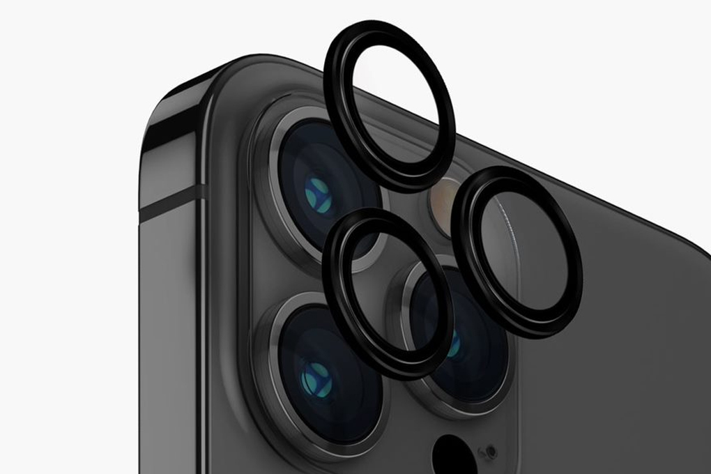 Miếng dán camera iPhone 15 Pro OPTIX ALUMINIUM UNIQ