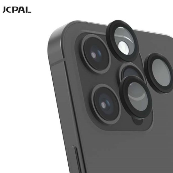 Miếng dán camera iPhone 15 Pro Max JCPAL Đen