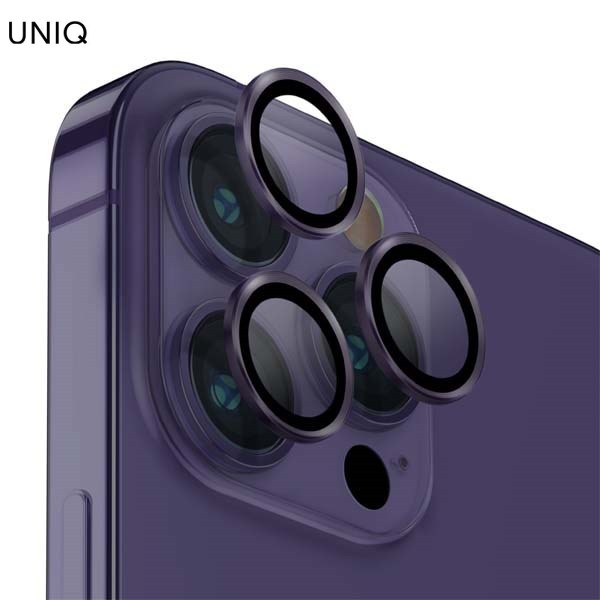 Miếng dán camera iPhone 14 Pro/14 Pro Max UniQ