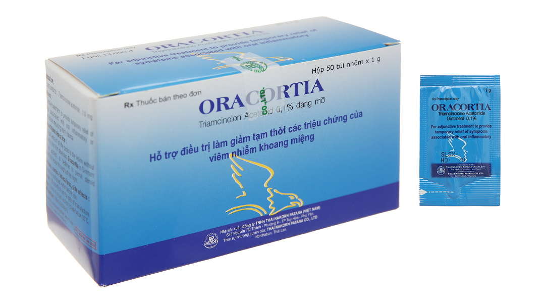 Hướng dẫn sử dụng thuốc mỡ Oracortia