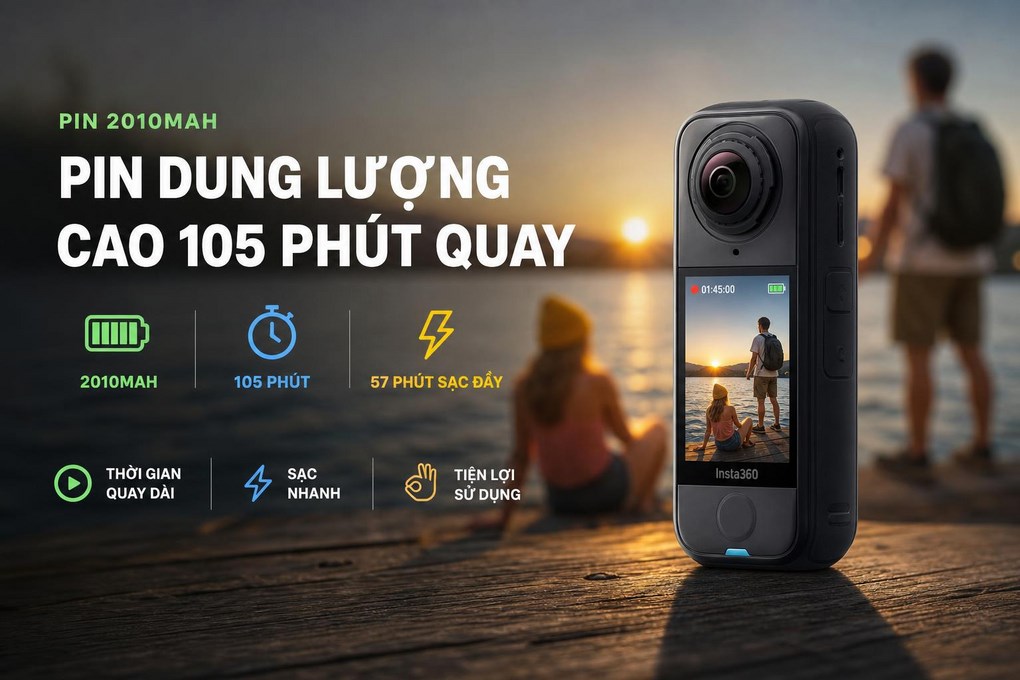Camera hành trình Insta360 X4 Air Starter Bundle