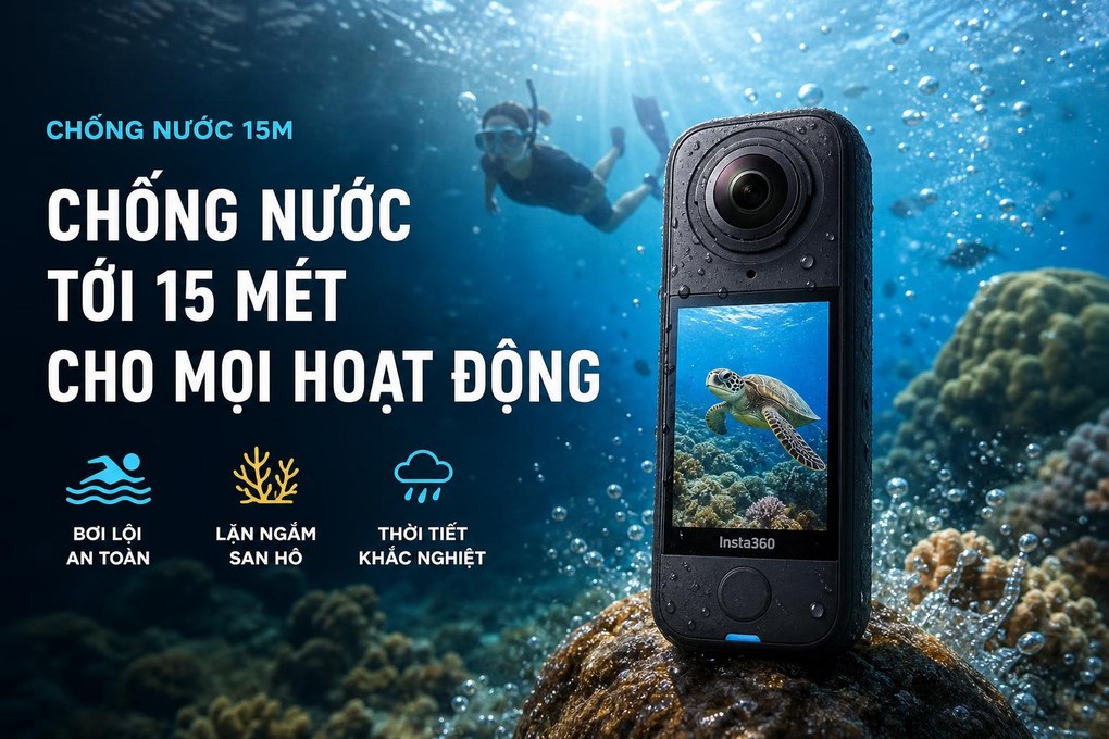 Camera hành trình Insta360 X4 Air Starter Bundle