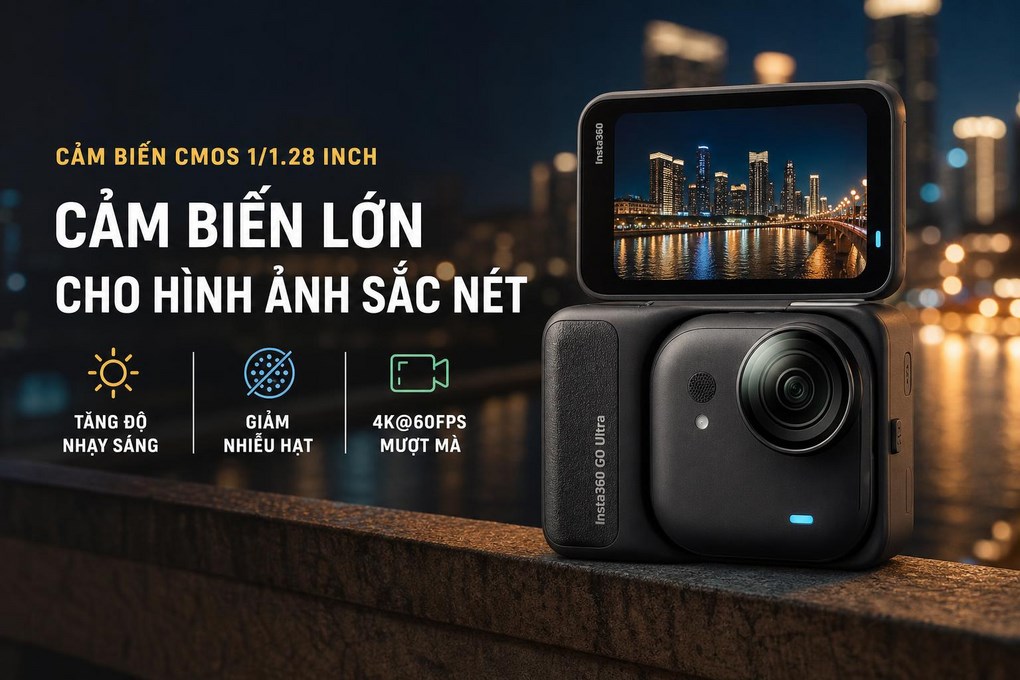 Camera hành trình Insta360 GO Ultra Standard Bundle
