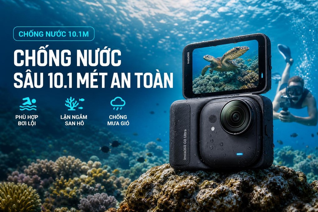 Camera hành trình Insta360 GO Ultra Standard Bundle