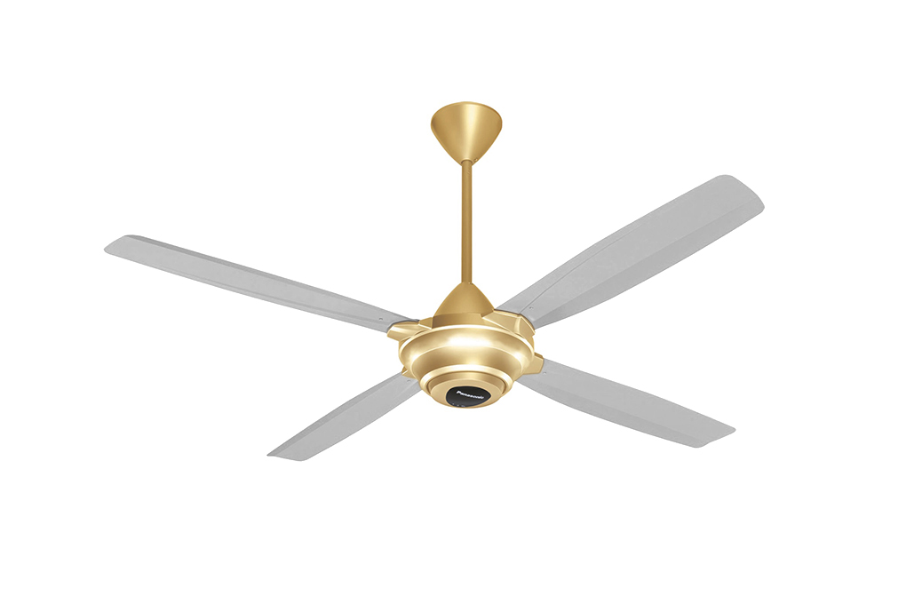 Quạt trần Panasonic 4 cánh F-56MZG-GO 59W Màu Vàng