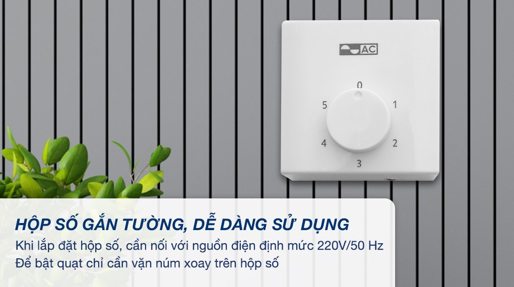 Quạt trần AC 3 cánh ACF01A563 70W