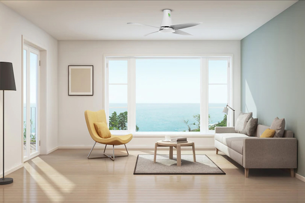 Quạt trần Mitsubishi Electric 4 cánh C56-RA4 SF-GY 64W Màu Trắng