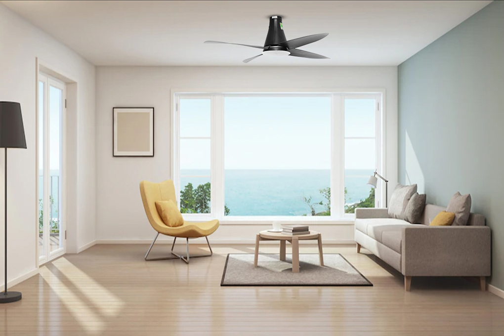 Quạt trần Mitsubishi Electric 4 cánh C56-RA4 CY-GY 64W Màu Xám đậm