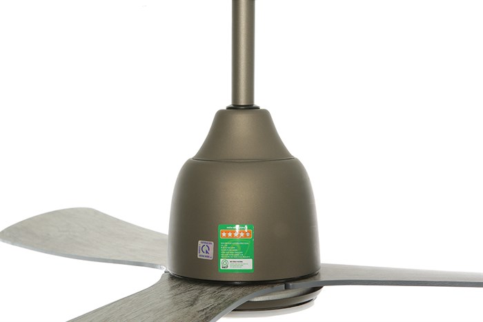 Quạt trần Mr.Vu 3 cánh Moza (GWO-MB) 33W Màu Nâu