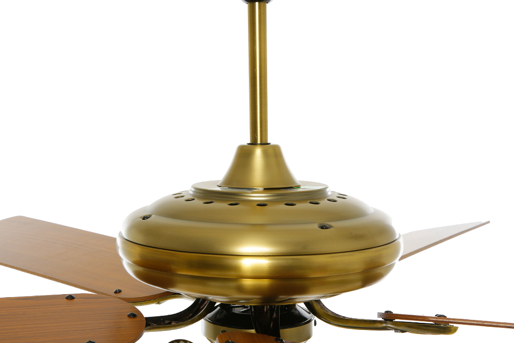 Quạt trần Mr.Vu 5 cánh Lotus 100W Màu Nâu