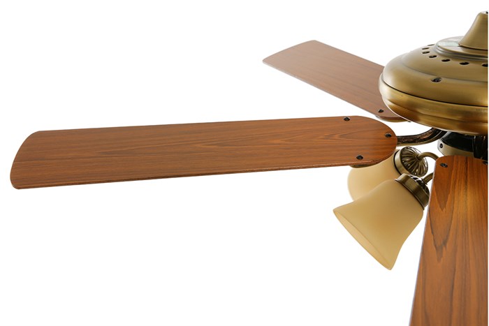 Quạt trần Mr.Vu 5 cánh Lotus 100W Màu Nâu