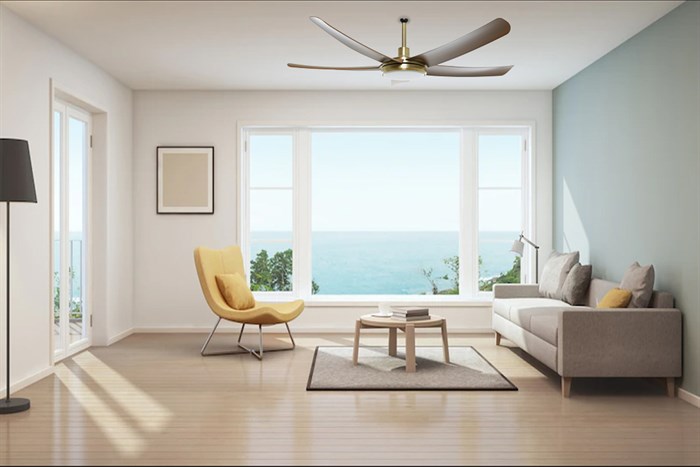 Quạt trần Mr.Vu 5 cánh Hero 50W Màu Nâu