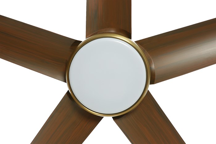 Quạt trần Mr.Vu 5 cánh Hero 50W Màu Nâu