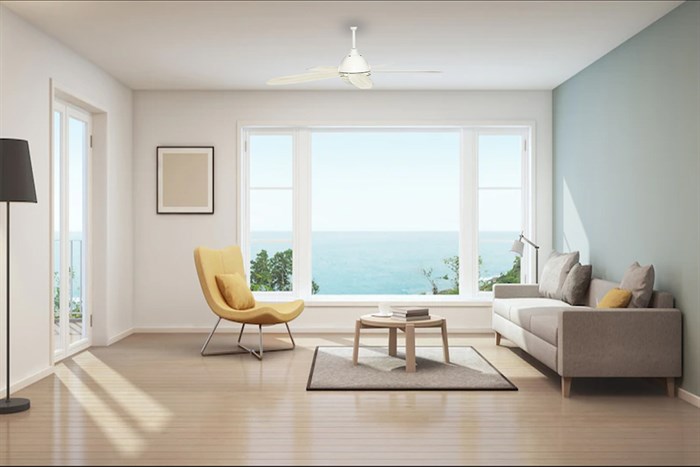 Quạt trần Mr.Vu 5 cánh Daisy (WH) 100W Màu Nâu nhạt